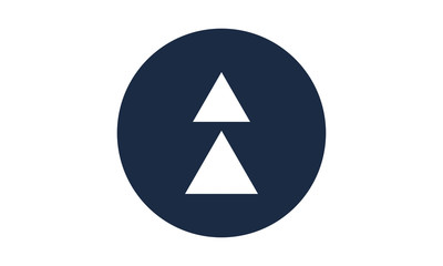 circle rewind tree logo