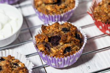 sweet blueberry muffins