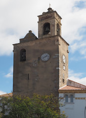 Fototapeta premium Sightseeing with historic buildings in Beja in Portugal