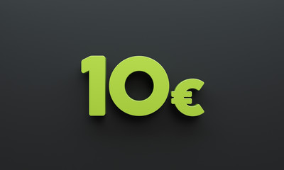 Ultra Pack green letters. 10€.
