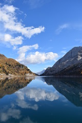 lake in mountains