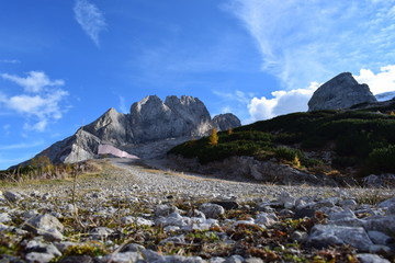 mountain in the alps