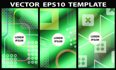 Vector EPS 10 illustration Gradient Background Texture. Template for design, banner, flyer, business card, poster, wallpaper, brochure, smartphone screen, mobile app.