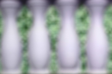 Blurred texture background columns on a green background