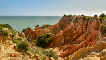 Algarve Küste in Portugal Lagos, Faro, Albufeira