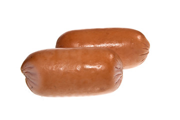 sausage isolated on white background