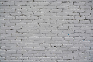 Texture of a painted brick wall.
