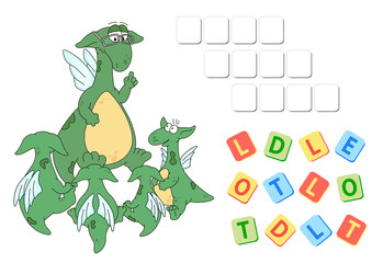 English grammar with green dragon crossword