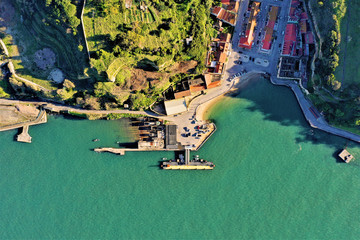 Lissabon Luftbilder - Luftaufnahmen von Lissabon: Ponte 25 de Abril, Castelo de São Jorge, Igreja...