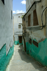 colored morroco street