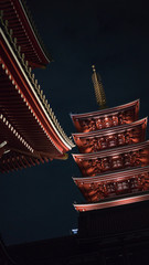 Fototapeta na wymiar Tokyo Temple 3