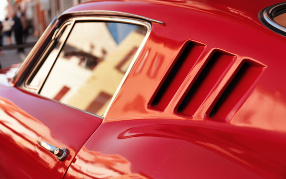 old car red