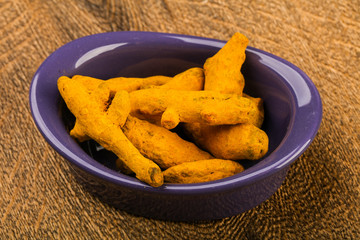 Tumeric roots