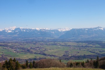 Naklejka premium Mont Blanc