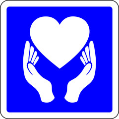 Peace allowed sign