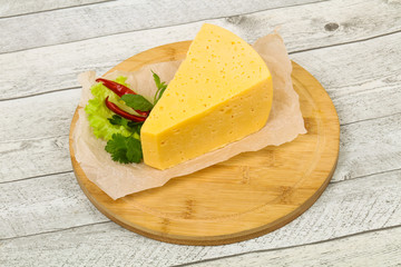 Piece. of Yellow Cheese