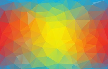 Geometric triangle wallpaper. Flat Vector background for your design