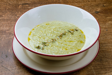 Cream of broccoli soup