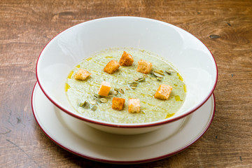 Cream of broccoli soup
