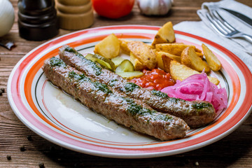 Lamb Lula kebab