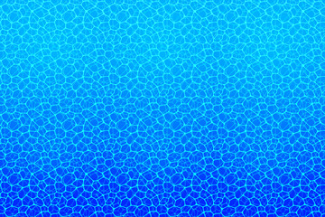 Underwater background. Water texture. Vector illustration with deep aqua surface. Summer, travel, marine, vacation wallpaper. Abstract watery backdrop. sea, swinning pool and aquatic center designs