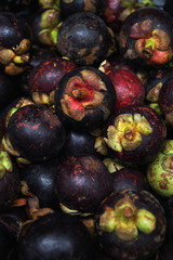 Exotic fruit in the supermarket