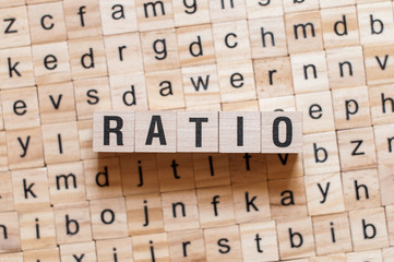 Ratio word concept