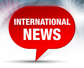 International News Red Bubble Background