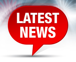 Latest News Red Bubble Background