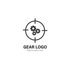 Automotive logo template design. Automotive logo with modern frame vector design