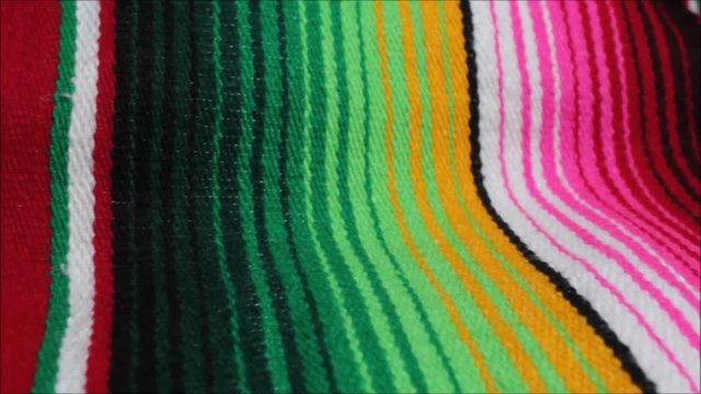 Mexican poncho Mexico background blanket rug fiesta traditional serape  cinco de mayo poncho with stripes copy space