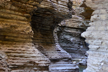 geological formations of thousands of years