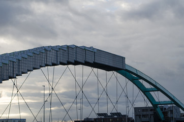 修理中の水穂大橋