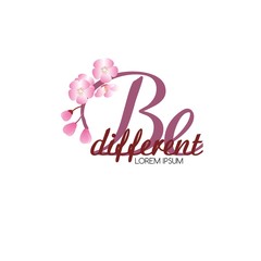 Logo for beauty salon, hairdresser, women's clothing store, perfume shop