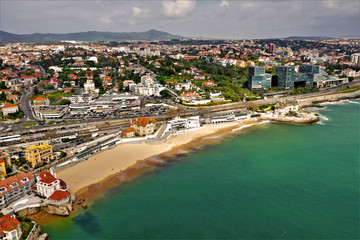 Cascais in Portugal aus der Luft - Drohnenbilder mit DJI Mavic 2 Pro