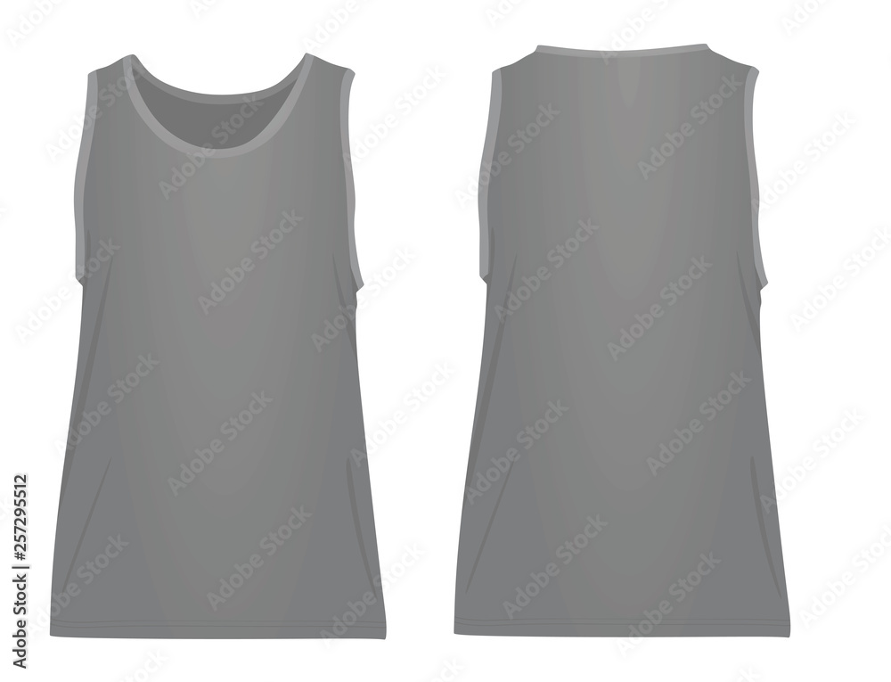 Wall mural Grey top tank. vector illustration