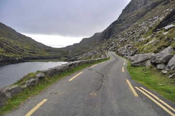 Road in Gap of Dunloe, Ireland