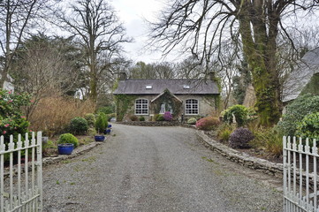 Fototapeta na wymiar A House in Kenmare, Ireland