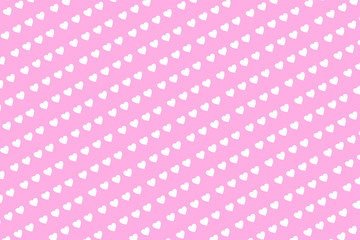 Vector background with hearts.