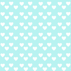 Vector background with hearts.