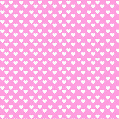 Vector background with hearts.