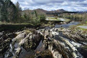 A View of Sneem River in Ireland