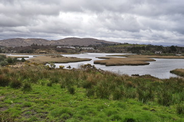 A View of Sneem River in Ireland