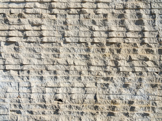 wall from nature  textured stone