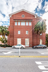 ORLANDO, FLORIDA, USA - DECEMBER, 2018: First Presbyterian Church of Orlando established in 1876.