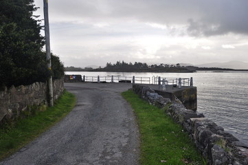 Obraz premium A View of Sneem River in Ireland