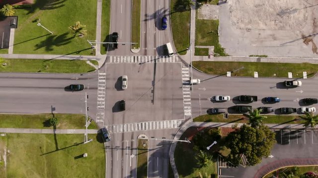 Four Way Red Light Stop Town Centre Bahamas