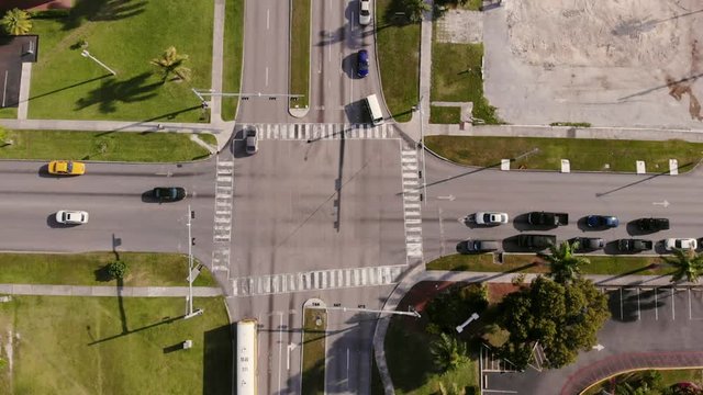 Four Way Red Light Stop Town Centre Bahamas