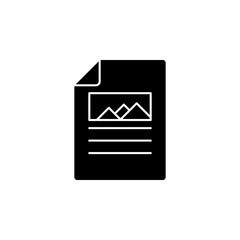 Document image, file vector icon. Premium quality graphic design icon. One of the collection icons for websites, web design, mobile app
