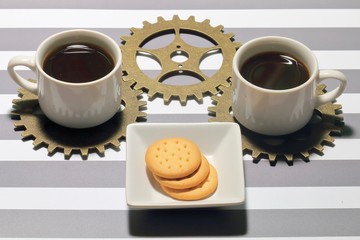 コーヒーと歯車